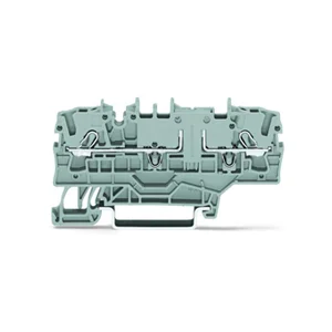 Wago 2- conductor Fuse Disconnect/Test Terminal Block 2.5mm2 Gray เทอมินอล บล็อค สีเทา [2002-1901 / 1 ชิ้น]