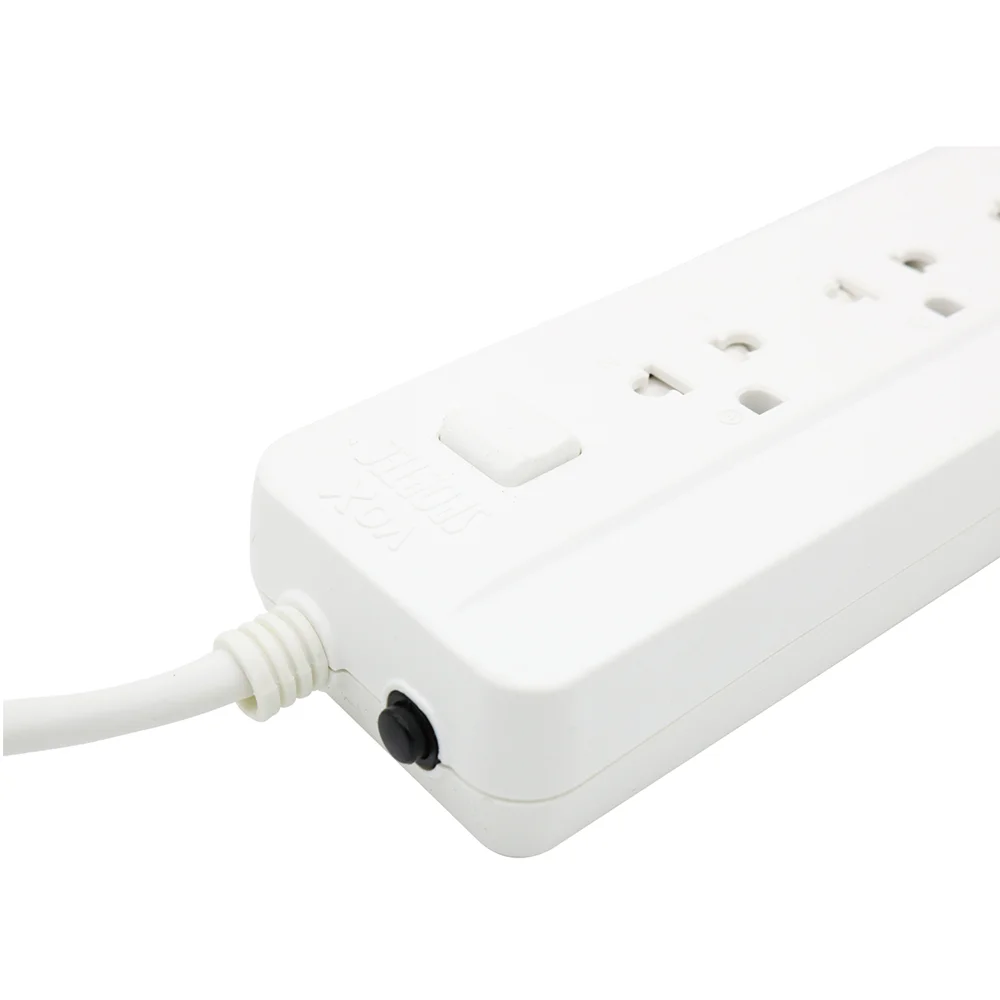 ปลั๊กไฟมาตรฐาน มอก. รุ่น P130 (5 เมตร) - สีขาว