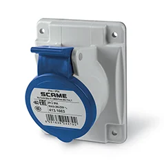 SCAME พาวเวอร์ปลั๊ก ปลั๊กตัวเมีย 2P+E IP44/IP54 16A รุ่น 413.1663