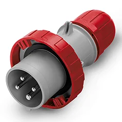 SCAME พาวเวอร์ปลั๊ก ปลั๊กเสียบตัวผู้ 3P+E IP66/IP67 32A รุ่น 218.3236