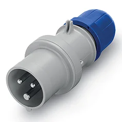 SCAME พาวเวอร์ปลั๊ก ปลั๊กเสียบตัวผู้ 2P+E IP44 16A รุ่น 213.1633